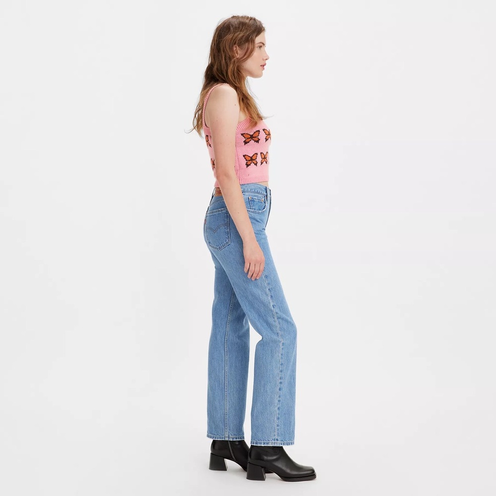 Levi’s Low Pro Straight Charlie Try Medium Baggy Loose Relaxed 90s Jeans Y2K 26 - Picture 3 of 15